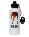 Hero of the Weirdos Aluminum 600ml Water Bottle by TooLoud-Water Bottles-TooLoud-White-Davson Sales