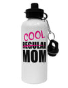 Not A Regular Mom Design Aluminum 600ml Water Bottle by TooLoud-Water Bottles-TooLoud-White-Davson Sales