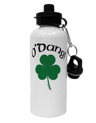 O'Dang - St Patrick's Day Aluminum 600ml Water Bottle-Water Bottles-TooLoud-White-Davson Sales