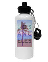 Los Angeles Beach Filter Aluminum 600ml Water Bottle-Water Bottles-TooLoud-White-Davson Sales