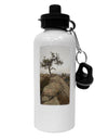 Stone Tree Colorado Aluminum 600ml Water Bottle by TooLoud-Water Bottles-TooLoud-White-Davson Sales