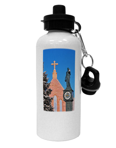 Manitou Springs Colorado Aluminum 600ml Water Bottle by TooLoud-Water Bottles-TooLoud-White-Davson Sales