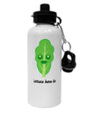 Lettuce - Lettuce Have Fun Aluminum 600ml Water Bottle-Water Bottles-TooLoud-White-Davson Sales