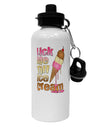 Lick Me Till Ice Cream Aluminum 600ml Water Bottle-Water Bottles-TooLoud-White-Davson Sales