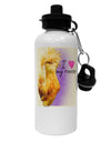 I Heart My Rooster Aluminum 600ml Water Bottle-Water Bottles-TooLoud-Davson Sales