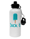 Suck It Popsicle Aluminum 600ml Water Bottle-Water Bottles-TooLoud-White-Davson Sales