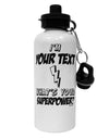 Personalized I'm -Customizable- What's Your Superpower Aluminum 600ml Water Bottle-Water Bottles-TooLoud-White-Davson Sales