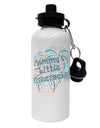 Mommy's Little Firecracker Aluminum 600ml Water Bottle-Water Bottles-TooLoud-White-Davson Sales