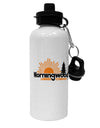 Morningwood Company Funny Aluminum 600ml Water Bottle by TooLoud-TooLoud-White-Davson Sales