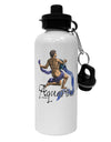 Aquarius Color Illustration Aluminum 600ml Water Bottle-Water Bottles-TooLoud-White-Davson Sales