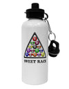 Sweet Rack - Pool Aluminum 600ml Water Bottle-Water Bottles-TooLoud-White-Davson Sales