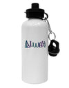 Always Magic Symbol Aluminum 600ml Water Bottle by TooLoud-Water Bottles-TooLoud-White-Davson Sales
