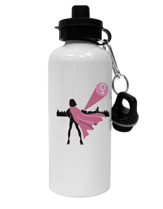 Girl Power Women's Empowerment Aluminum 600ml Water Bottle by TooLoud-Water Bottles-TooLoud-White-Davson Sales