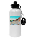 CO Rockies View Watercolor Aluminum 600ml Water Bottle-Water Bottles-TooLoud-White-Davson Sales