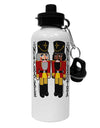 The Nutcracker and Nutbrotha Aluminum 600ml Water Bottle by TooLoud-TooLoud-White-Davson Sales