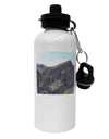 Arizona Saguaro Lake Mountains Aluminum 600ml Water Bottle-Water Bottles-TooLoud-White-Davson Sales