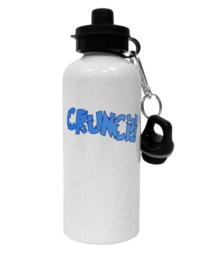 Onomatopoeia CRUNCH Aluminum 600ml Water Bottle-Water Bottles-TooLoud-White-Davson Sales