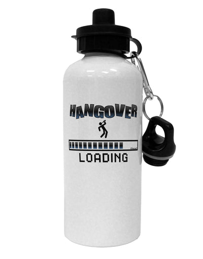 Hangover Loading Aluminum 600ml Water Bottle-Water Bottles-TooLoud-White-Davson Sales