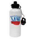 Sloth Political Party Symbol Aluminum 600ml Water Bottle-Water Bottles-TooLoud-White-Davson Sales