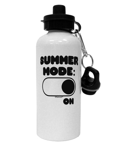 Summer Mode On Aluminum 600ml Water Bottle by TooLoud-Water Bottles-TooLoud-White-Davson Sales