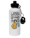 TooLoud Wash your Damn Hands Aluminum 600ml Water Bottle-Water Bottles-TooLoud-Davson Sales