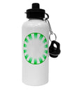 TooLoud Watercolor Spearmint Aluminum 600ml Water Bottle-Water Bottles-TooLoud-White-Davson Sales