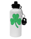 Shamrock Vector Design Aluminum 600ml Water Bottle by TooLoud-Water Bottles-TooLoud-White-Davson Sales