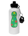 Cute Christmas Tree Matryoshka Nesting Doll Aluminum 600ml Water Bottle-Water Bottles-TooLoud-White-Davson Sales