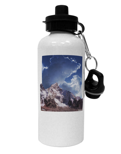 Mountain Pop Out Aluminum 600ml Water Bottle by TooLoud-Water Bottles-TooLoud-White-Davson Sales