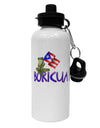 Coqui Boricua Aluminum 600ml Water Bottle-Water Bottles-TooLoud-White-Davson Sales