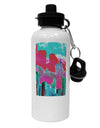 Chicago Abstract 2 Watercolor Aluminum 600ml Water Bottle-Water Bottles-TooLoud-White-Davson Sales