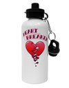 Heart Breaker Cute Aluminum 600ml Water Bottle by TooLoud-TooLoud-White-Davson Sales