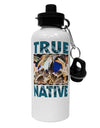 True Native American Aluminum 600ml Water Bottle-Water Bottles-TooLoud-White-Davson Sales