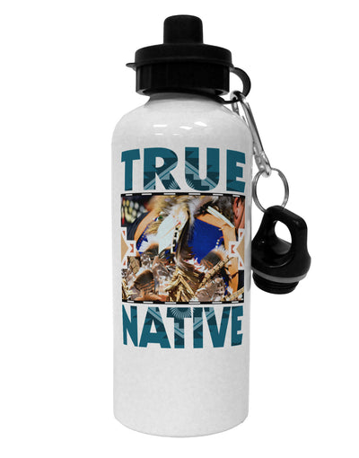 True Native American Aluminum 600ml Water Bottle-Water Bottles-TooLoud-White-Davson Sales