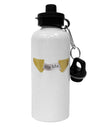 Bite Me - Fortune Cookie Aluminum 600ml Water Bottle-Water Bottles-TooLoud-White-Davson Sales