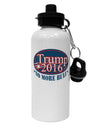 Trump No More Bull Aluminum 600ml Water Bottle-Water Bottles-TooLoud-White-Davson Sales