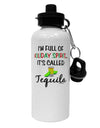 Holiday Spirit - Tequila Aluminum 600ml Water Bottle-Water Bottles-TooLoud-White-Davson Sales