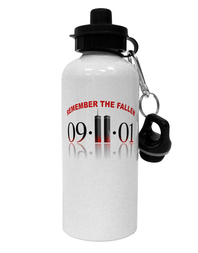 Remember The Fallen 91101 Aluminum 600ml Water Bottle-Water Bottles-TooLoud-White-Davson Sales