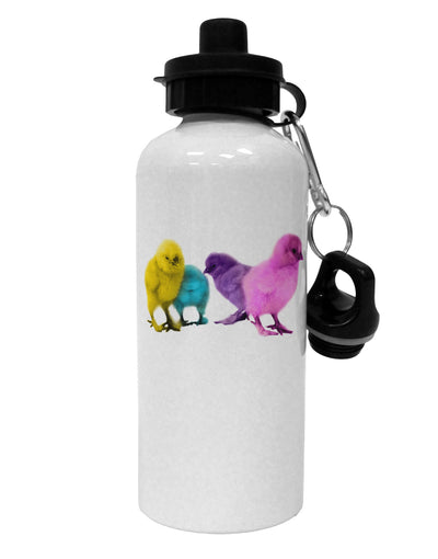 Real Life Peepers Aluminum 600ml Water Bottle-Water Bottles-TooLoud-White-Davson Sales