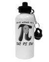 Sen-Pi Wishes You a Rad Pi Day Aluminum 600ml Water Bottle-Water Bottles-TooLoud-White-Davson Sales