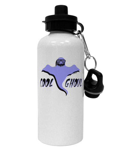 Cool Ghoul Aluminum 600ml Water Bottle-Water Bottles-TooLoud-White-Davson Sales