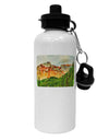 Colorado Forrest Watercolor Aluminum 600ml Water Bottle-Water Bottles-TooLoud-White-Davson Sales