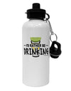 I'd Rather Be Drinking Aluminum 600ml Water Bottle-Water Bottles-TooLoud-White-Davson Sales