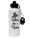 TooLoud Talkin Like a Pilgrim Aluminum 600ml Water Bottle
