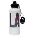 LA Outer Space Desgin Aluminum 600ml Water Bottle-Water Bottles-TooLoud-White-Davson Sales