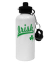 Irish Jersey Aluminum 600ml Water Bottle-Water Bottles-TooLoud-White-Davson Sales
