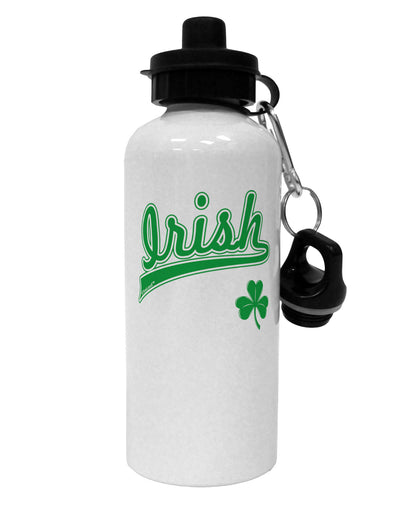 Irish Jersey Aluminum 600ml Water Bottle-Water Bottles-TooLoud-White-Davson Sales