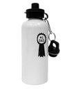 Number One Dad Award Ribbon Aluminum 600ml Water Bottle-Water Bottles-TooLoud-White-Davson Sales