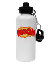 Onomatopoeia PHOOM Aluminum 600ml Water Bottle-Water Bottles-TooLoud-White-Davson Sales