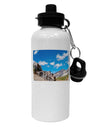 Colorado Landscape Ruins Aluminum 600ml Water Bottle-Water Bottles-TooLoud-White-Davson Sales